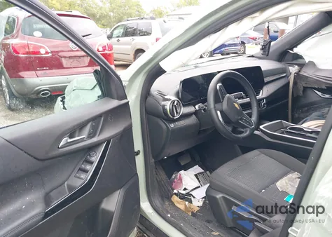 2025 Chevrolet Equinox Fwd Lt из США, поврежденный, VIN 3GNAXHEG2SL243150